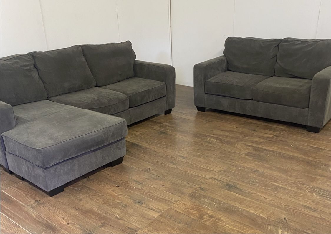 Ashley Furniture Sectional & Loveseat 