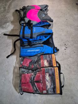5 Marine Water Vests