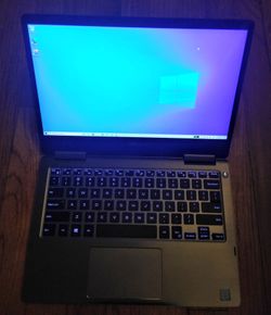 Dell 13.3" Touchscreen 2 in 1 Laptop/Tablet Intel Core i5 8th Gen CPU 8 GB RAM 256 GB SSD 1080P FHD LCD USB Type C Windows 10