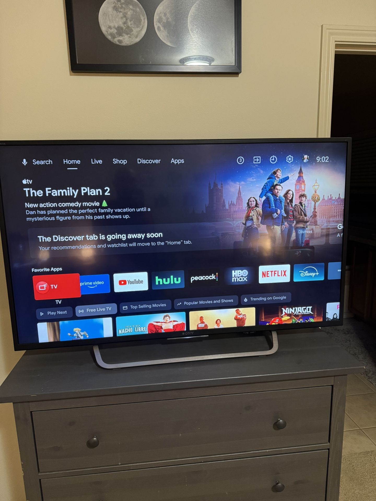 49 Inch Sony Bravia XBR Smart TV