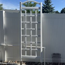 PVC trellis 