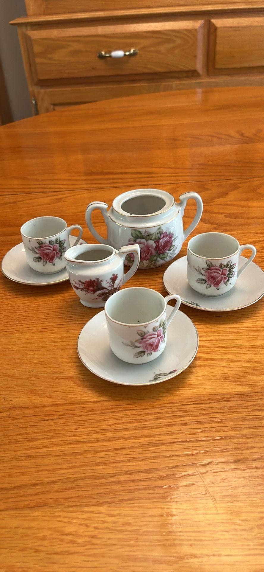 Demitasse Tea Cup Set