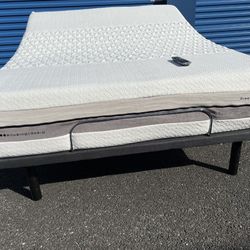 Queen Bed Queen Size Bed Adjustable Bed Movable Bed Power Bed Queen Mattress Free Delivery 