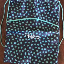 Brand NEW Embroidered “Valerie” Cinch Sac