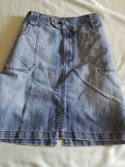 Jean skirt