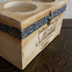 Spiritual candle holder votive