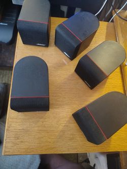 Bose Redline Single Cube Speakers  - 5 speakers