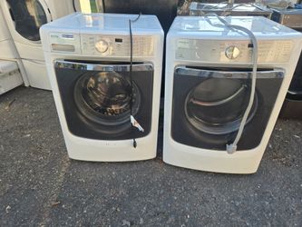 Maytag Washer And Dryer Set Electric 30-day Warranty