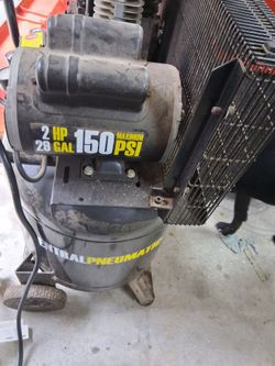 Central pneumatic  air compressor
