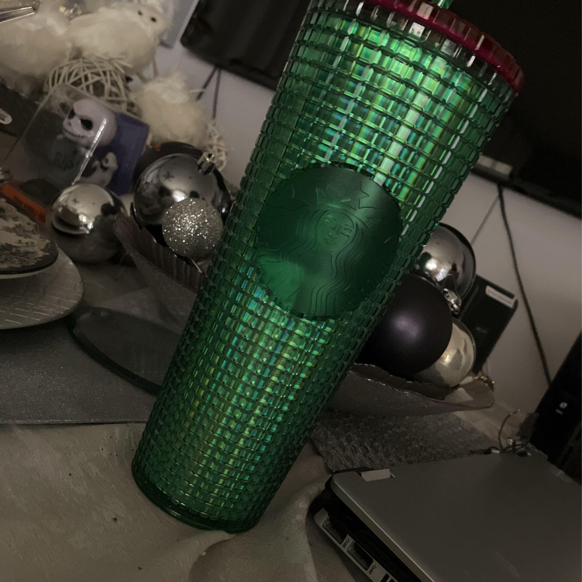 RARE STARBUCKS watermelon Cold Cup Tumbler