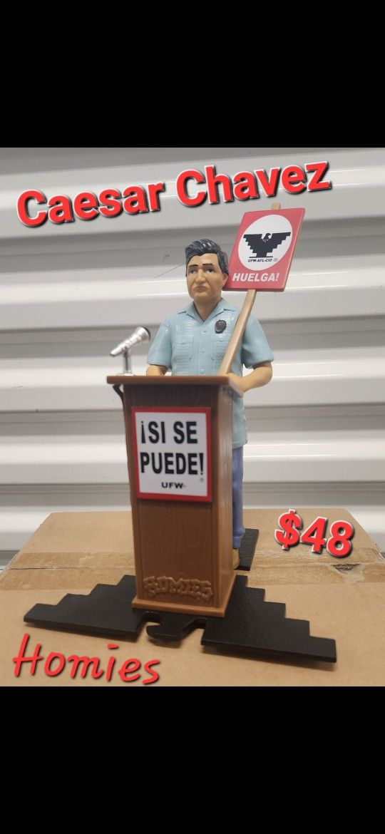 HOMIES CESAR CHAVEZ 1:10 SCALE FIGURINE STATUE DAVID GONZALES 