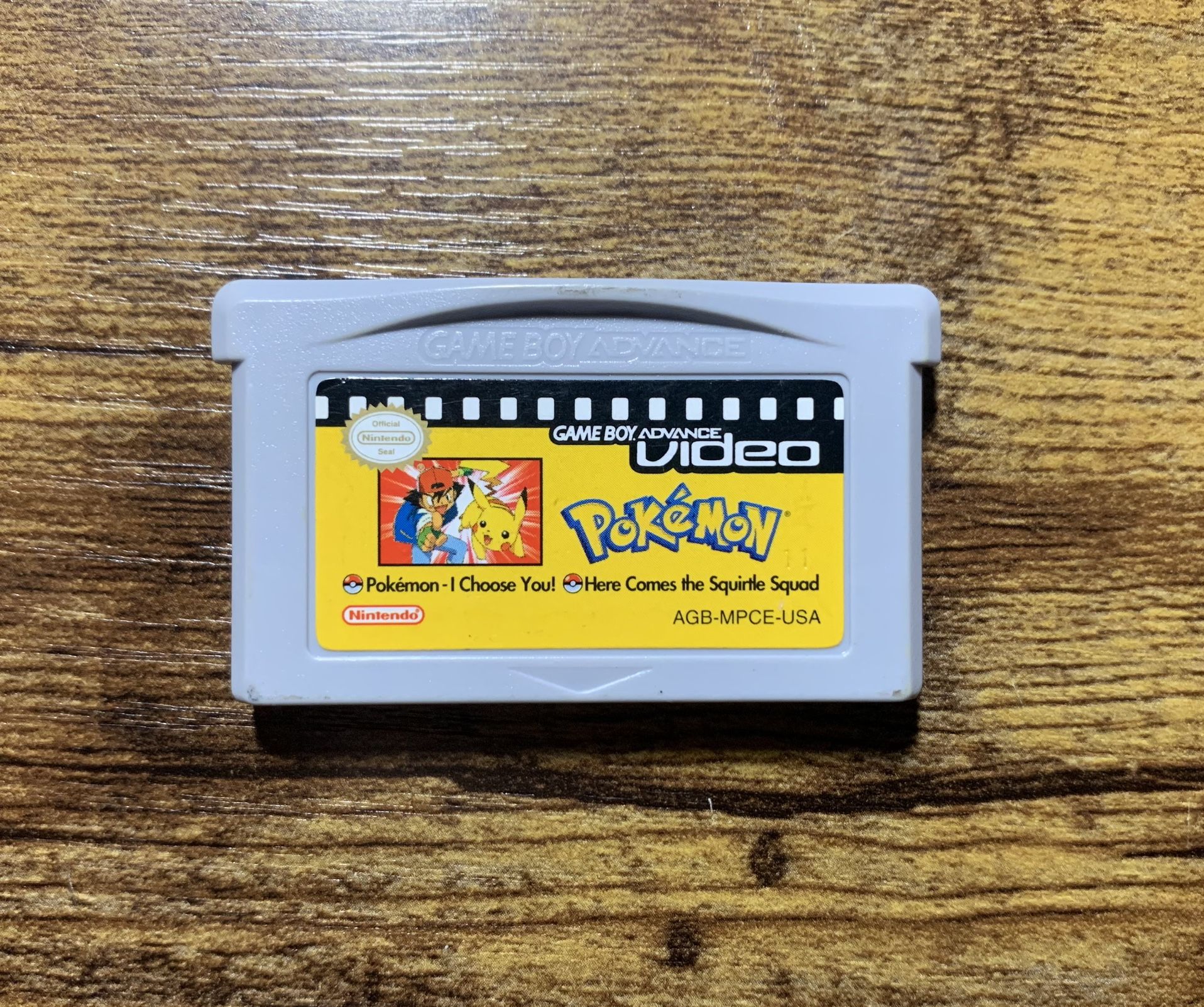 Gameboy Advance Video Pokémon 