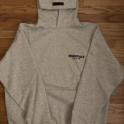 Fear Of God Essentials Hoodie “Light Oatmeal”