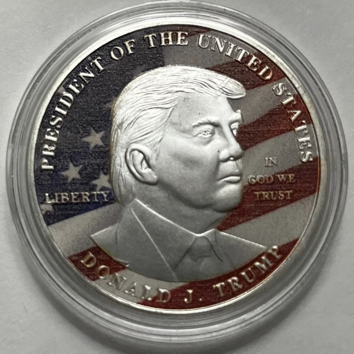 Donald Trump Silver Coin 