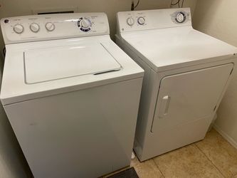 Washer and dryer GE