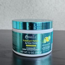Mielle Organics Kalahari Melon & Aloe Vera Deep Hydration 2-Minute Deep Conditioner