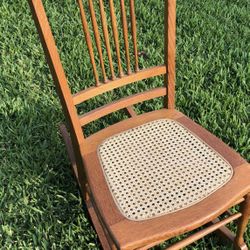 Vintage Oak Rocker 