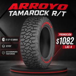 LT 37//12//50//20  ARYO TAMAROCK R/T 12PLY $1082 All 4