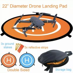 Drone landing pad
