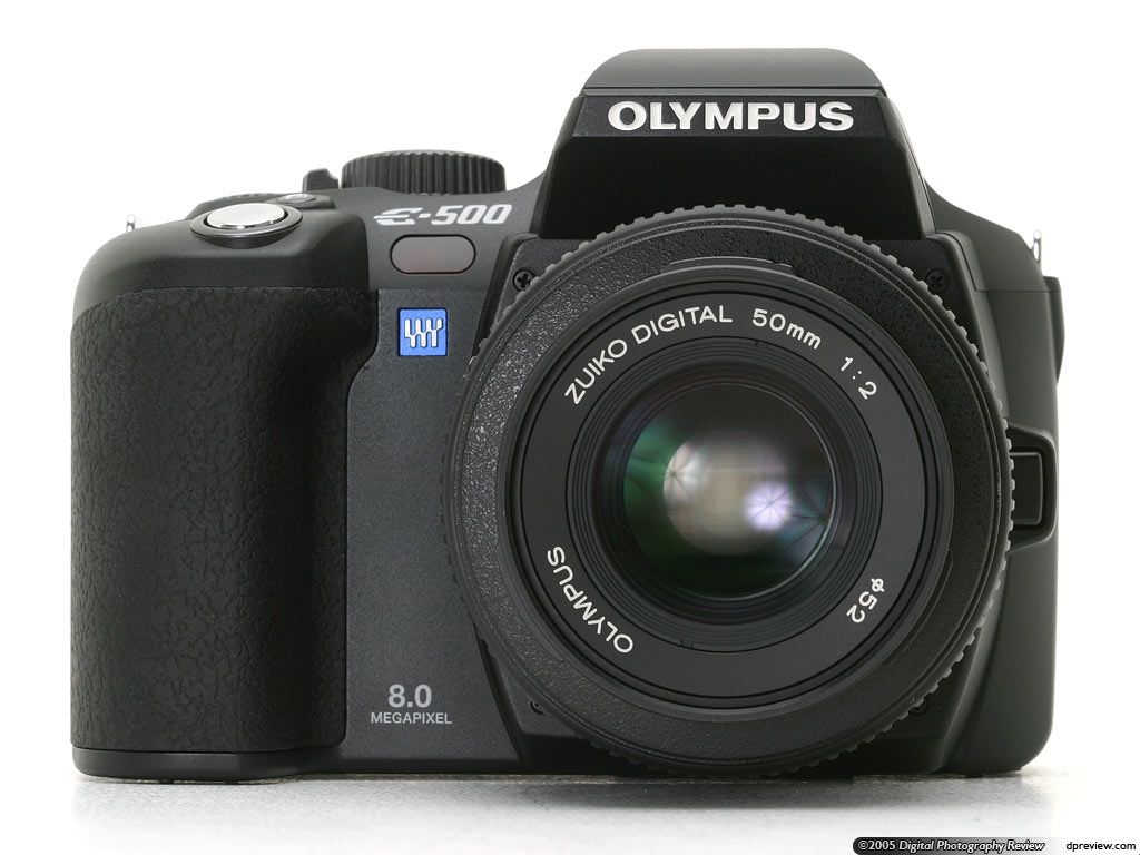 Professional Camera - Olympus Evolt E500 8MP Digital SLR with 14-45mm f/3.5-5.6 & 40-150mm f/3.5-4.5 Zuiko Lenses