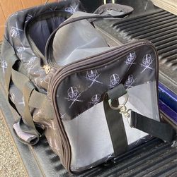 The item in the image is a Star Wars Darth Vader pet travel carrier bag.