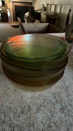 Vintage Anchor Hocking bowls