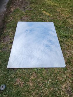 30 inches by 40 inches glass mirror