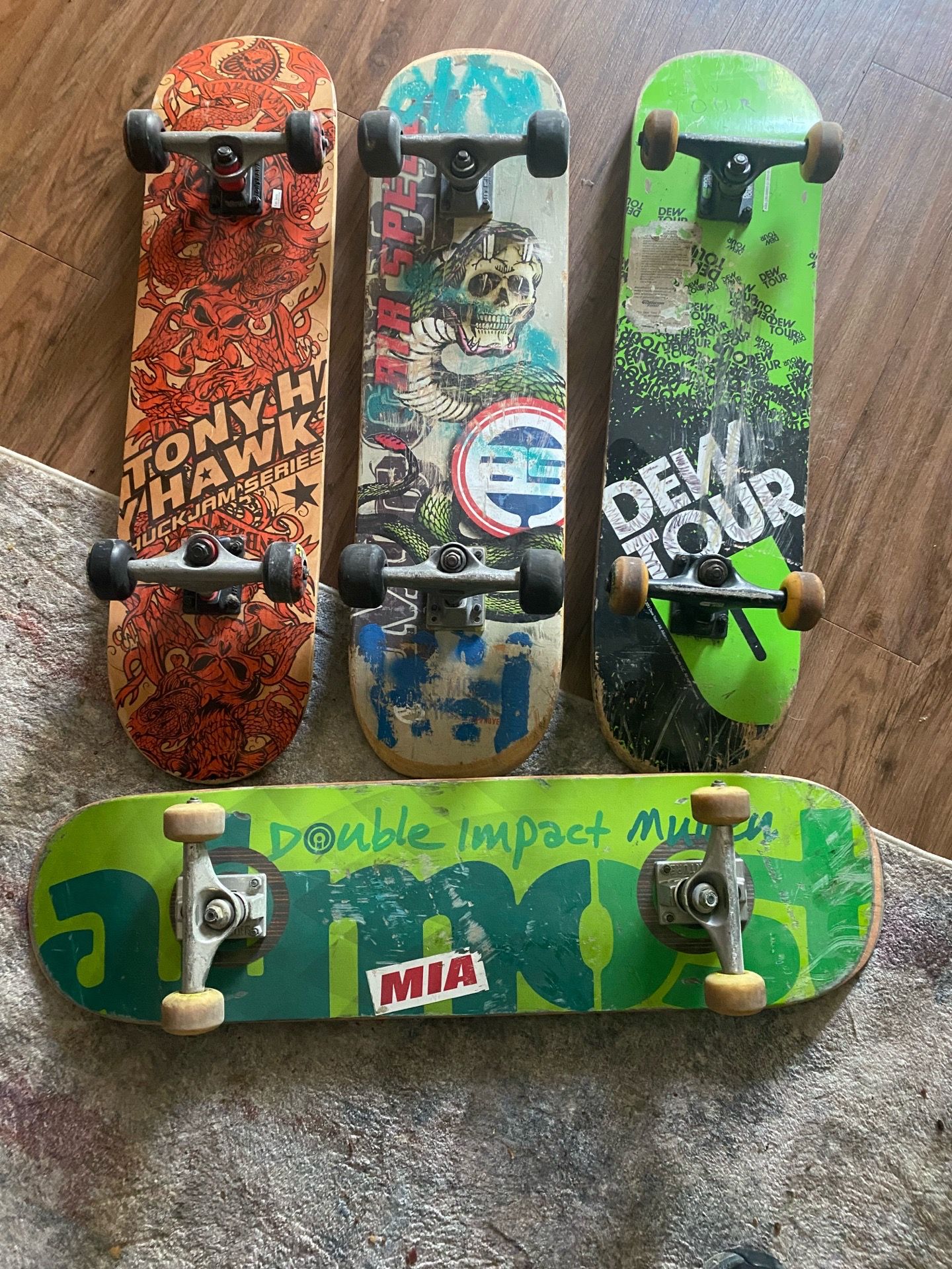 Skate boards