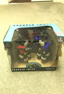 Sharper image RC boxing robots toys
