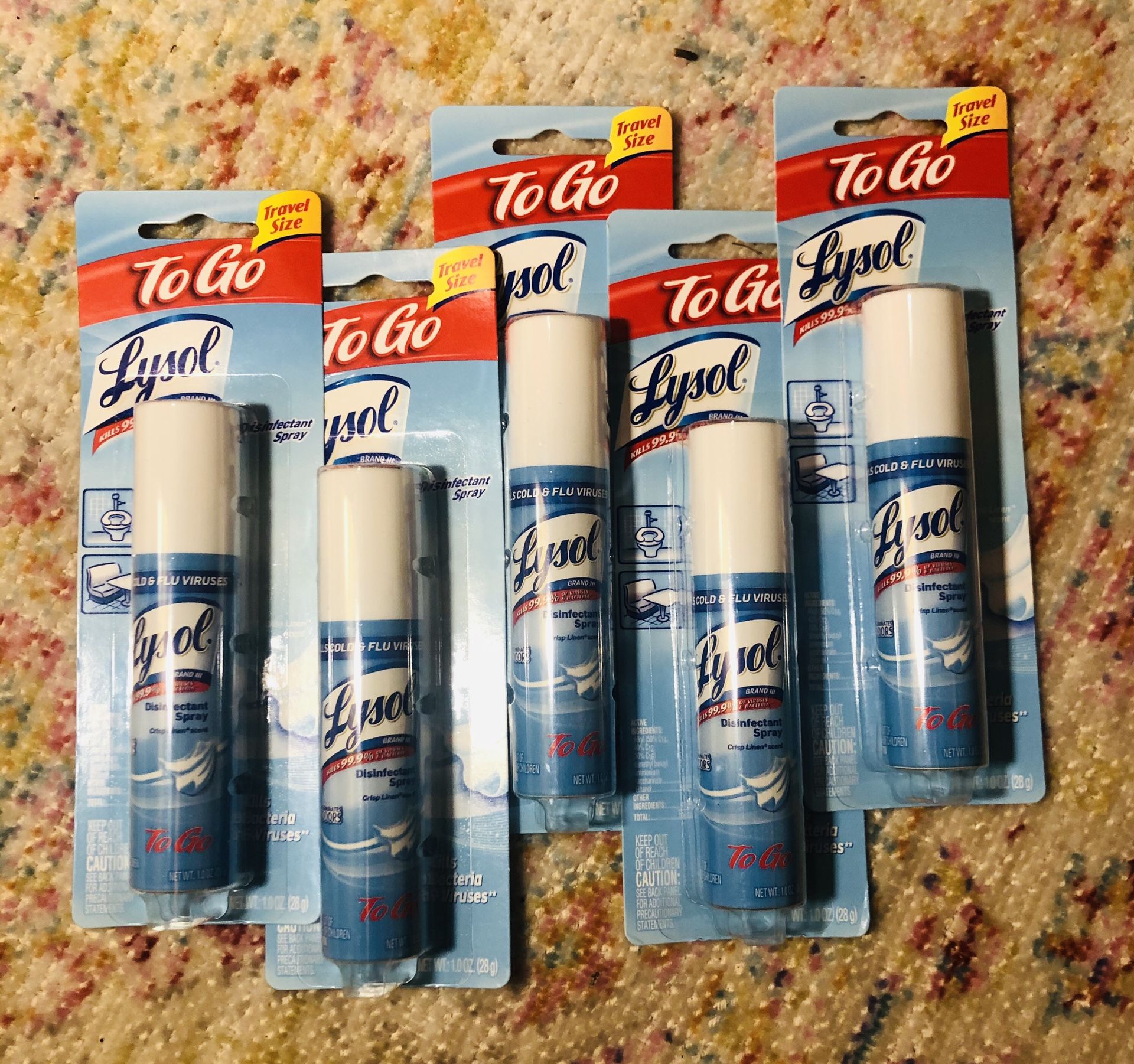 5 Lysol To go
