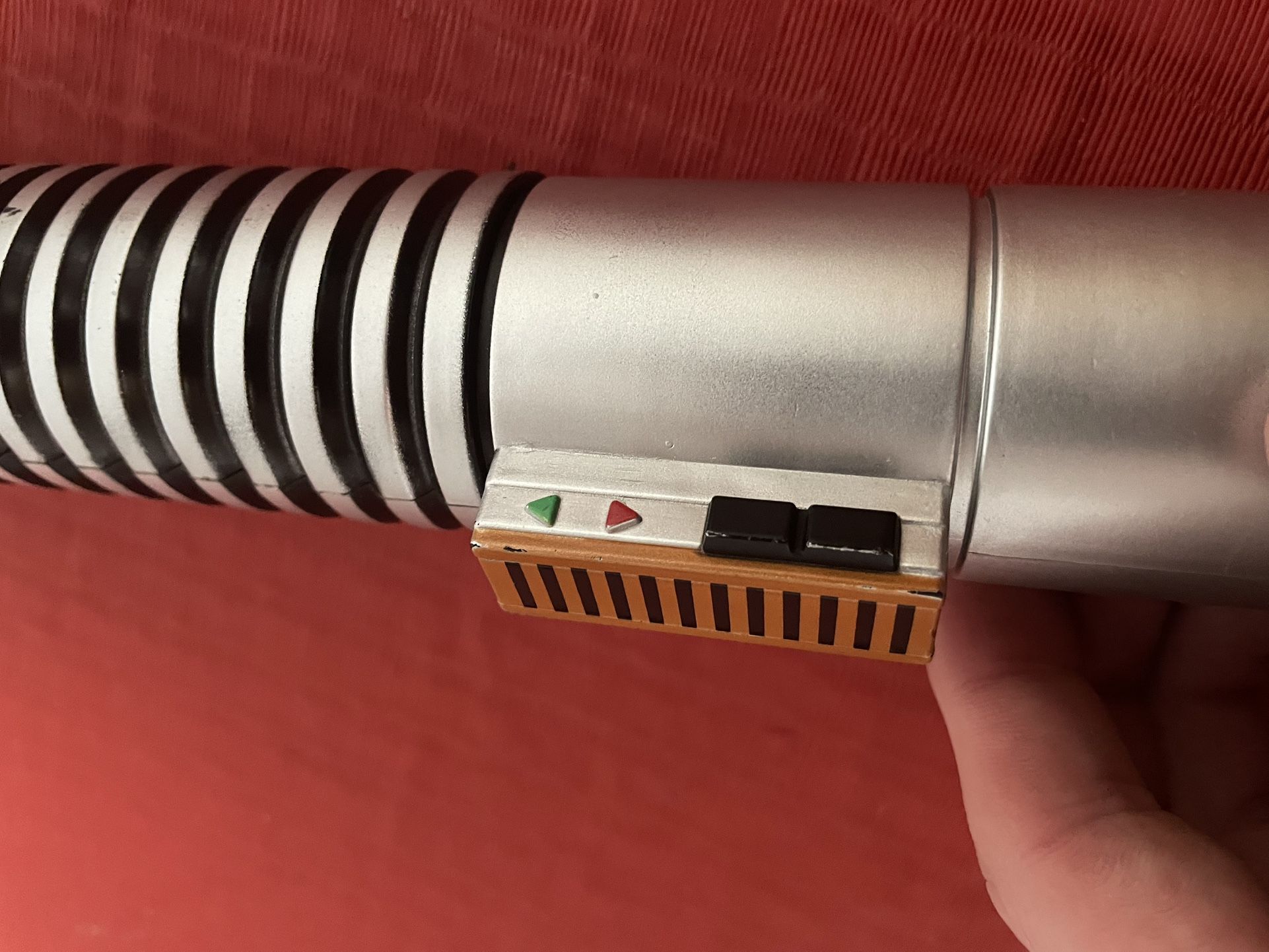 green light saber toy