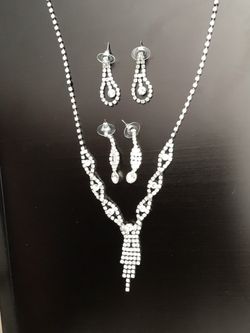 Wedding Jewelry, Necklace and Earrings