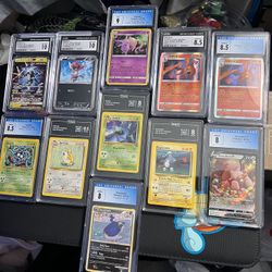 Pokemon Graded Cards CGC And TAG