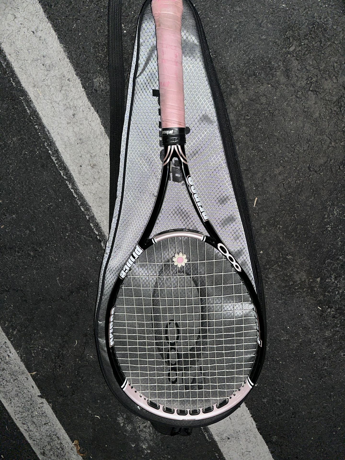 Prince O3 Hybrid Pink Tennis Racket
