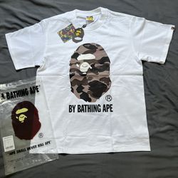 White Bape shirt 