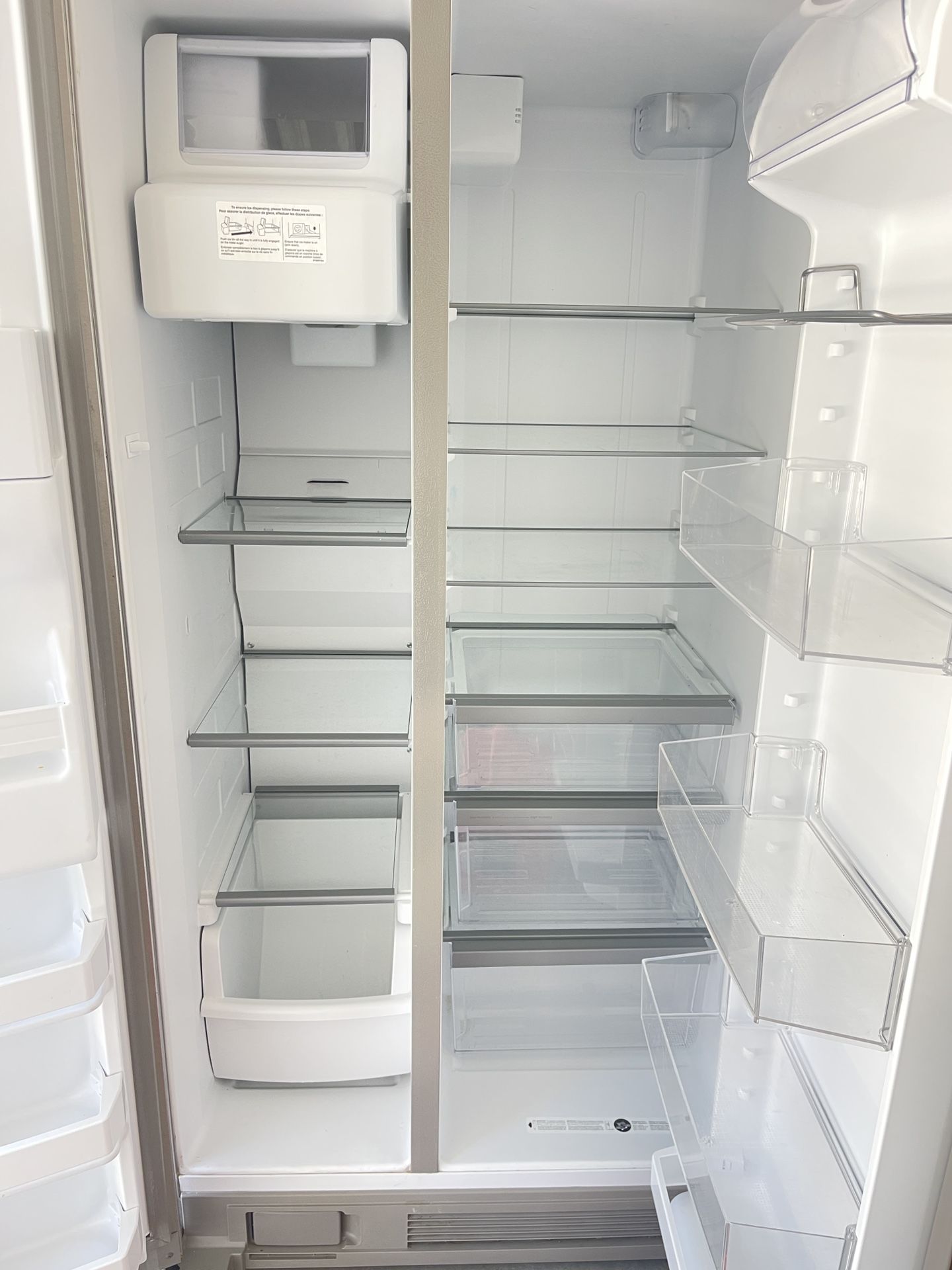 FOR SALE: Whirlpool Side-by-Side Refrigerator