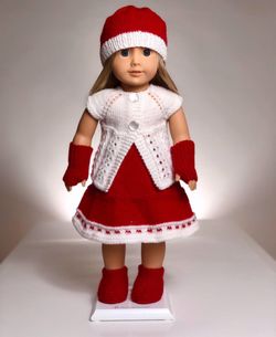 New 6 Pc Set For American Girl Doll