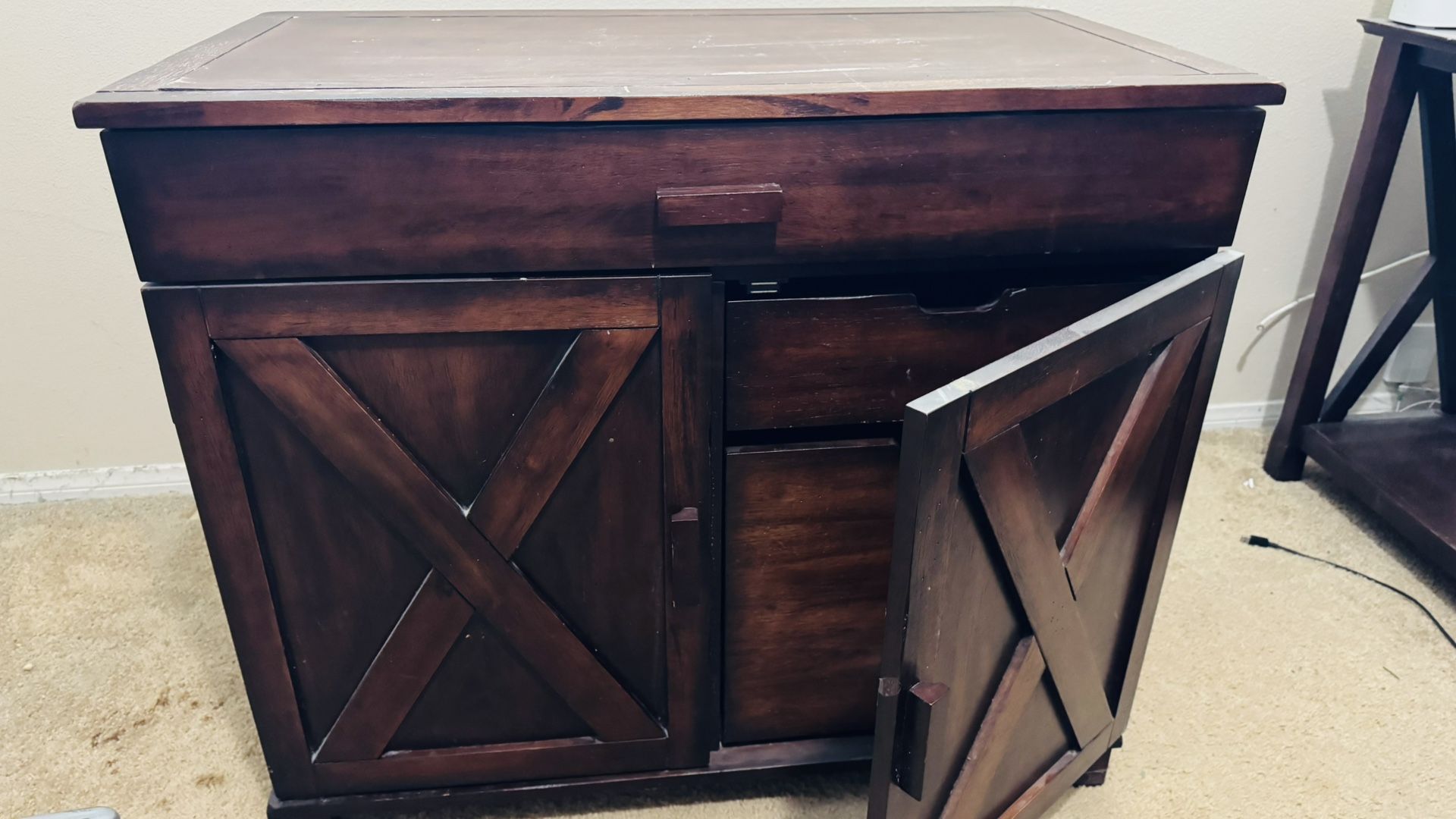 World Market Hutch Desk With Drawers