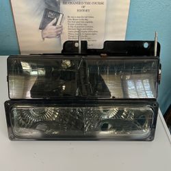 Smoked Head Lights And Smoked Turn Signal Lens 
