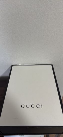 Gucci Box With Dust bag