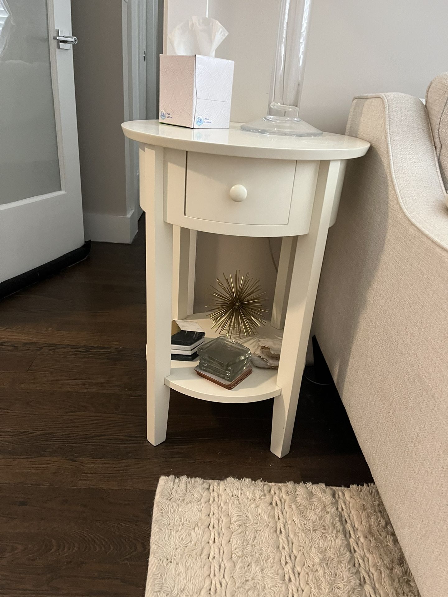 Pottery Barn Round Top End Tables