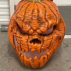 Light Up Rotten Patch 21” Pumpkin Blow Mold 