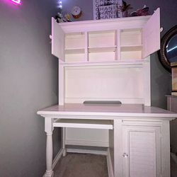 Desk with hutch from pottery barn