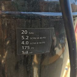 Husky Air Compressor 20