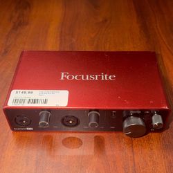 Focusrite Interface Scarlett 4i4