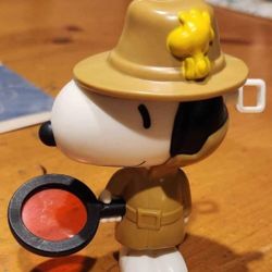 Safari Snoopy Toy Figurine 