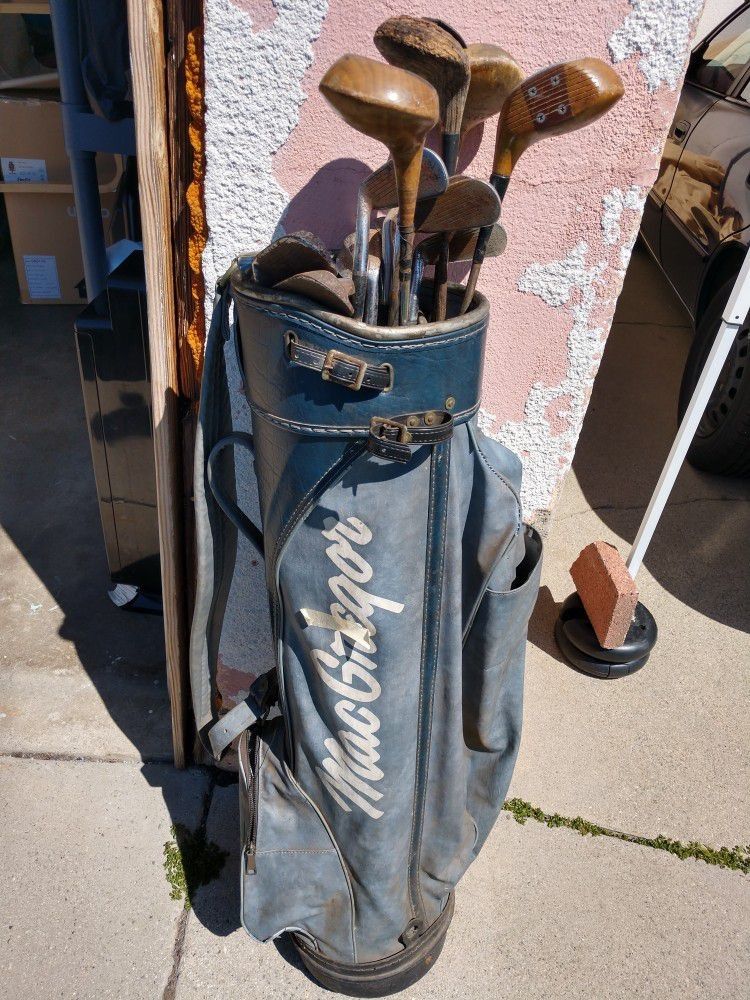 Potpourri of 16 Golf Clubs - Handmade Bert Dargie, Wilson, Haig & More