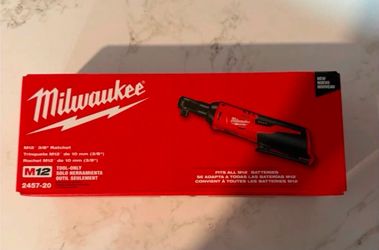 Milwaukee new 3/8” ratchet M12