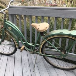 Antique  1950 ‘s Girls Evans Sonic Scout Bicycle / Vintage  Bike