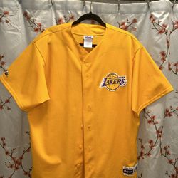 Vintage Lakers Baseball Jersey 